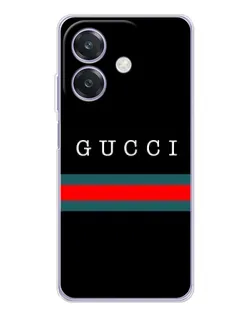Чохол для OPPO A3x з картинкою «Gucci — червоний пояс»