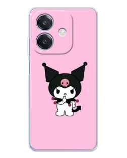 Чохол для OPPO A3x з картинкою «Kuromi — рожева ніжність» Чохол для OPPO A3x з картинкою «Kuromi — рожева ніжність»