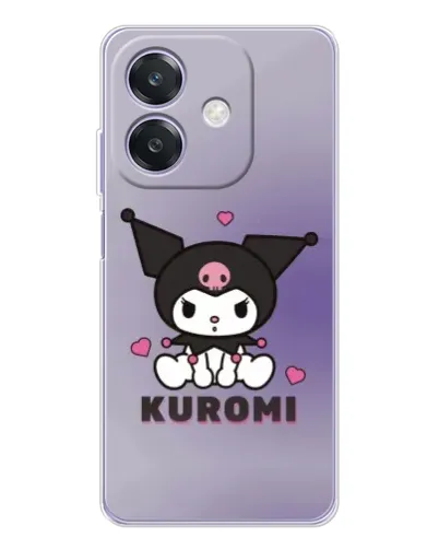 Чохол для OPPO A3x з картинкою «Kuromi — фіолетовий арт» Чохол для OPPO A3x з картинкою «Kuromi — фіолетовий арт»