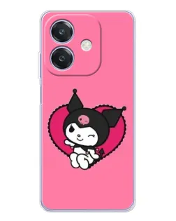 Чохол для OPPO A3x з картинкою «Kuromi — любов у серці» Чохол для OPPO A3x з картинкою «Kuromi — любов у серці»