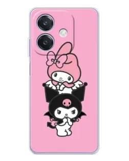 Чохол для OPPO A3x з картинкою «My Melody та Kuromi» Чохол для OPPO A3x з картинкою «My Melody та Kuromi»
