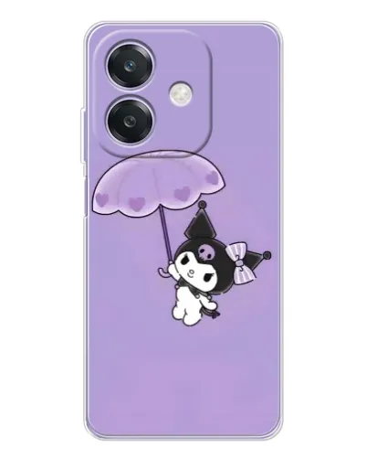 Чохол для OPPO A3x з картинкою «Kuromi з парасолькою» Чохол для OPPO A3x з картинкою «Kuromi з парасолькою»