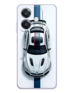 Чохол для OPPO A3x з картинкою «Вид зверху — BMW M»