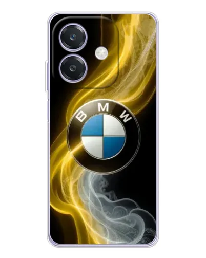 Чохол для OPPO A3x з картинкою «Золотистий дим BMW» Чохол для OPPO A3x з картинкою «Золотистий дим BMW»