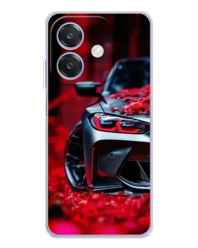 Чохол для OPPO A3x з картинкою «Спортивна BMW та квіти» Чохол для OPPO A3x з картинкою «Спортивна BMW та квіти»