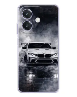 Чохол для OPPO A3x з картинкою «BMW крізь туман»