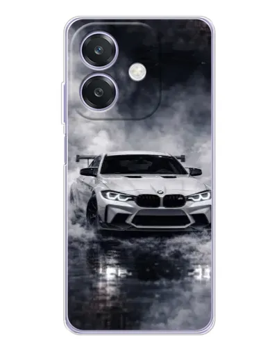 Чохол для OPPO A3x з картинкою «BMW крізь туман» Чохол для OPPO A3x з картинкою «BMW крізь туман»