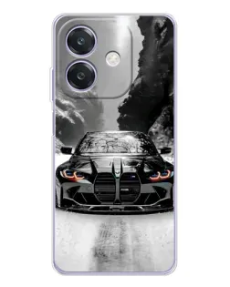 Чохол для OPPO A3x з картинкою «BMW — акварельний дрифт»