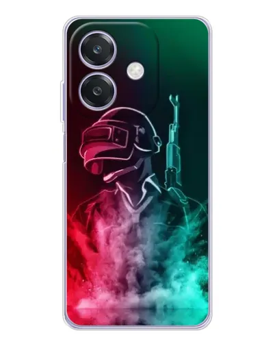 Чохол для OPPO A3x з картинкою «PUBG — вогняний воїн» Чохол для OPPO A3x з картинкою «PUBG — вогняний воїн»