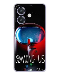 Чохол для OPPO A3x з картинкою «Червоний імпостер — макро» Чохол для OPPO A3x з картинкою «Червоний імпостер — макро»