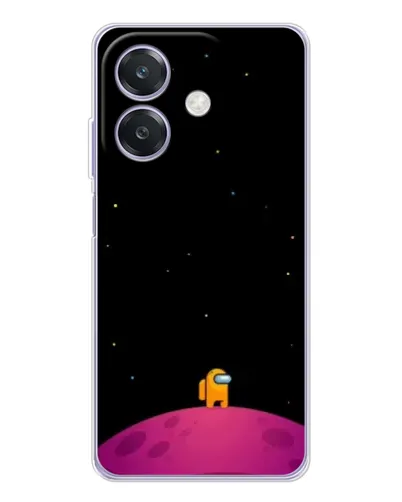 Чохол для OPPO A3x з картинкою «Самотній герой на планеті»