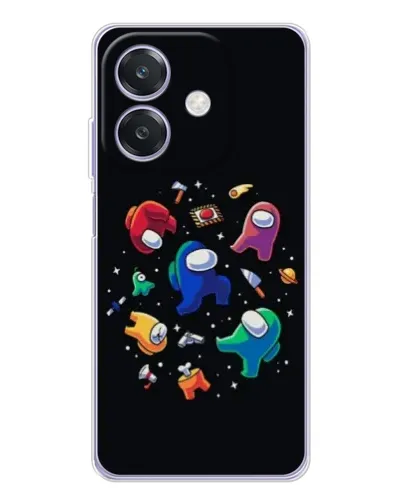 Чохол для OPPO A3x з картинкою «Among Us космос»