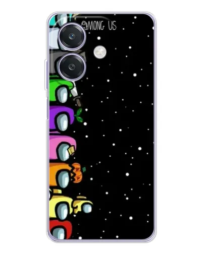 Чохол для OPPO A3x з картинкою «Команда Among Us»
