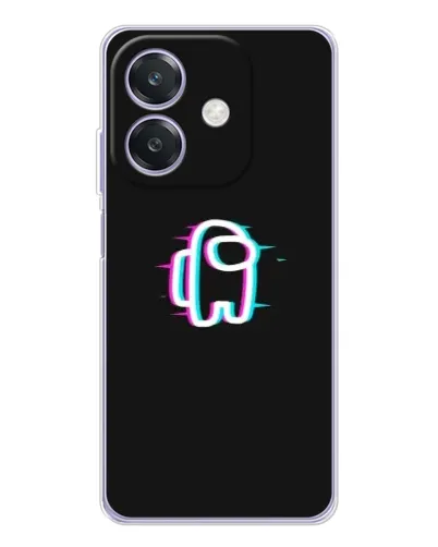 Чохол для OPPO A3x з картинкою «Among Us неон»