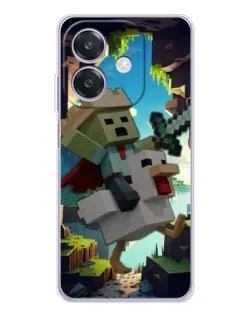 Чохол для OPPO A3x з картинкою «Стів та гусь» Чохол для OPPO A3x з картинкою «Стів та гусь»