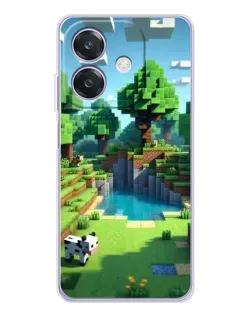 Чохол для OPPO A3x з картинкою «Minecraft літній день»