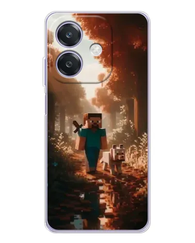 Чохол для OPPO A3x з картинкою «Стів у лісі»