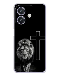 Чохол для OPPO A3x з картинкою «Лев та Хрест» Чохол для OPPO A3x з картинкою «Лев та Хрест»