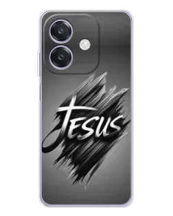 Чохол для OPPO A3x з картинкою «Напис Jesus Graffiti»