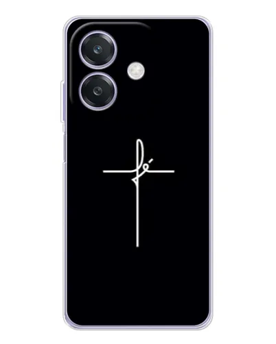 Чехол для OPPO A3x с картинкой «Тонкий крест» Чехол для OPPO A3x с картинкой «Тонкий крест»