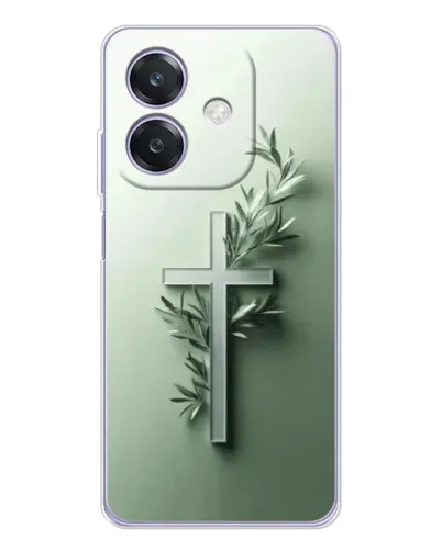 Чехол для OPPO A3x с картинкой «Оливковая ветвь» Чехол для OPPO A3x с картинкой «Оливковая ветвь»