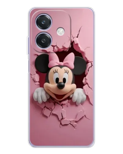 Чохол для OPPO A3x з картинкою «Мінні крізь стіну» Чохол для OPPO A3x з картинкою «Мінні крізь стіну»