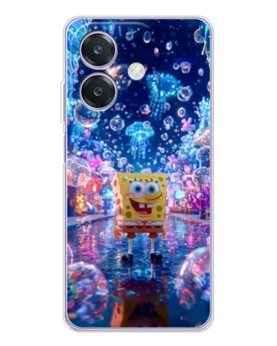 Чехол для OPPO A3x с картинкой «Неоновый океан» Чехол для OPPO A3x с картинкой «Неоновый океан»