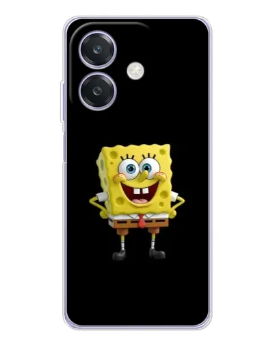 Чехол для OPPO A3x с картинкой «Классический Губка Боб» Чехол для OPPO A3x с картинкой «Классический Губка Боб»