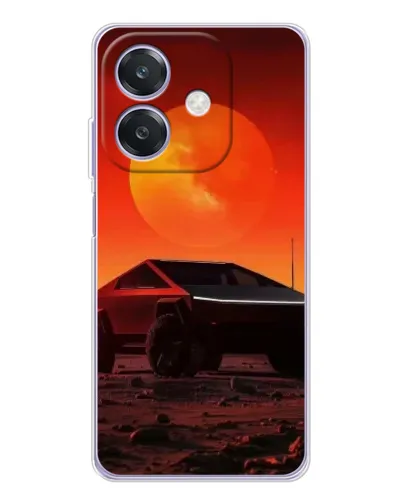 Чохол для OPPO A3x з картинкою «Cybertruck на Марсі» Чохол для OPPO A3x з картинкою «Cybertruck на Марсі»