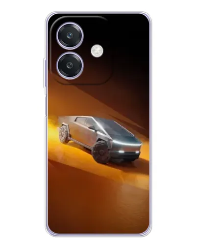 Чохол для OPPO A3x з картинкою «Cybertruck у пустелі» Чохол для OPPO A3x з картинкою «Cybertruck у пустелі»