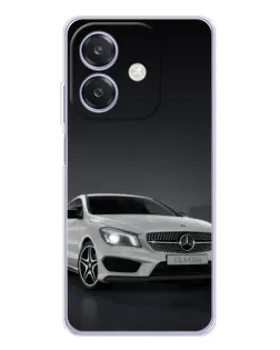 Чохол для OPPO A3x з картинкою «Mercedes AMG GT Silver»