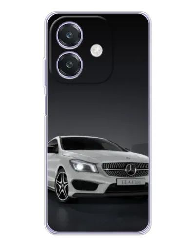 Чохол для OPPO A3x з картинкою «Mercedes AMG GT Silver»
