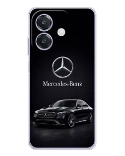 Чохол для OPPO A3x з картинкою «Mercedes — решітка радіатора»