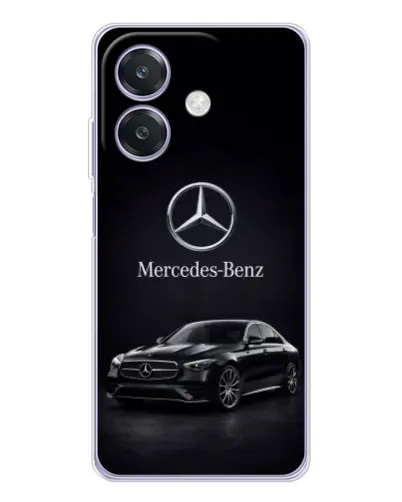 Чохол для OPPO A3x з картинкою «Mercedes — решітка радіатора»