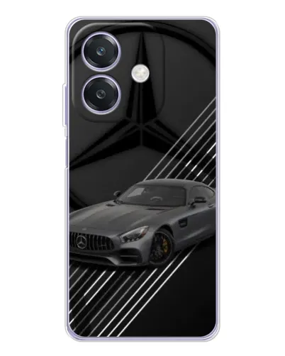 Чохол для OPPO A3x з картинкою «Mercedes AMG — графіка»