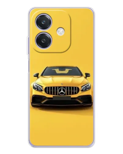Чохол для OPPO A3x з картинкою «Жовтий Mercedes GT»