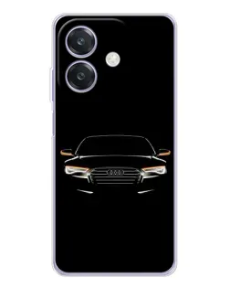 Чохол для OPPO A3x з картинкою «Audi — нічний контур»