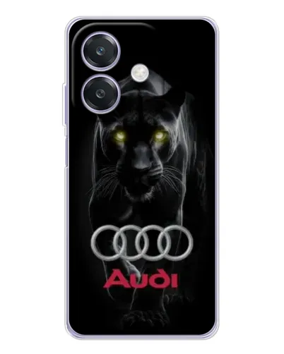 Чохол для OPPO A3x з картинкою «Пантера та Audi»