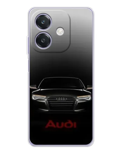 Чохол для OPPO A3x з картинкою «Audi — градієнтний контур»