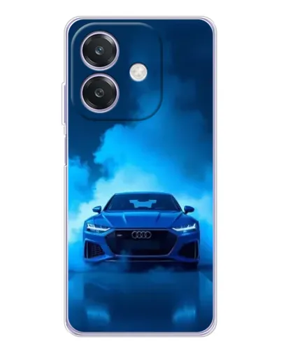 Чохол для OPPO A3x з картинкою «Audi — блакитна енергія»