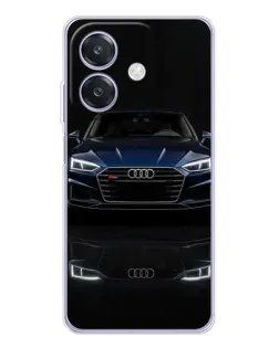 Чохол для OPPO A3x з картинкою «Audi — нічне відображення»