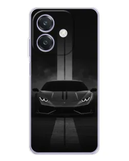 Чохол для OPPO A3x з картинкою «Lamborghini симетрія доріг»