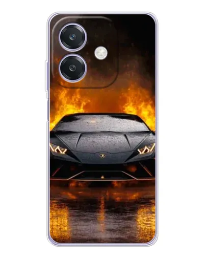 Чохол для OPPO A3x з картинкою «Lamborghini у вогні» Чохол для OPPO A3x з картинкою «Lamborghini у вогні»