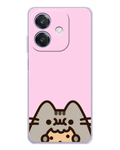Чохол для OPPO A3x з картинкою «Pusheen та печиво» Чохол для OPPO A3x з картинкою «Pusheen та печиво»