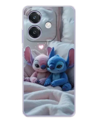 Чохол для OPPO A3x з картинкою «Плюшеві Стіч Ангел»