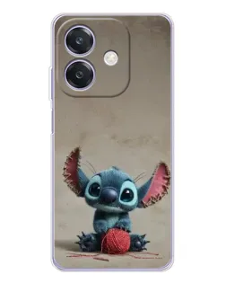 Чохол для OPPO A3x з картинкою «Стіч на чоричневому фоні» Чохол для OPPO A3x з картинкою «Стіч на чоричневому фоні»