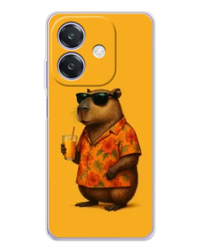 Чохол для OPPO A3x з картинкою «Капібара на відпочинку» Чохол для OPPO A3x з картинкою «Капібара на відпочинку»