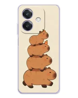 Чохол для OPPO A3x з картинкою «Вежа з капібар»