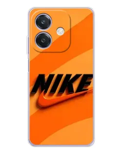 Чехол для OPPO A40m с картинкой «Оранжевый драйв Nike» Чехол для OPPO A40m с картинкой «Оранжевый драйв Nike»
