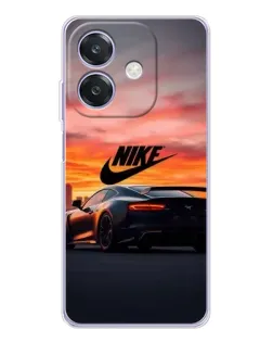 Чохол для OPPO A40m з картинкою «Nike та суперкар»